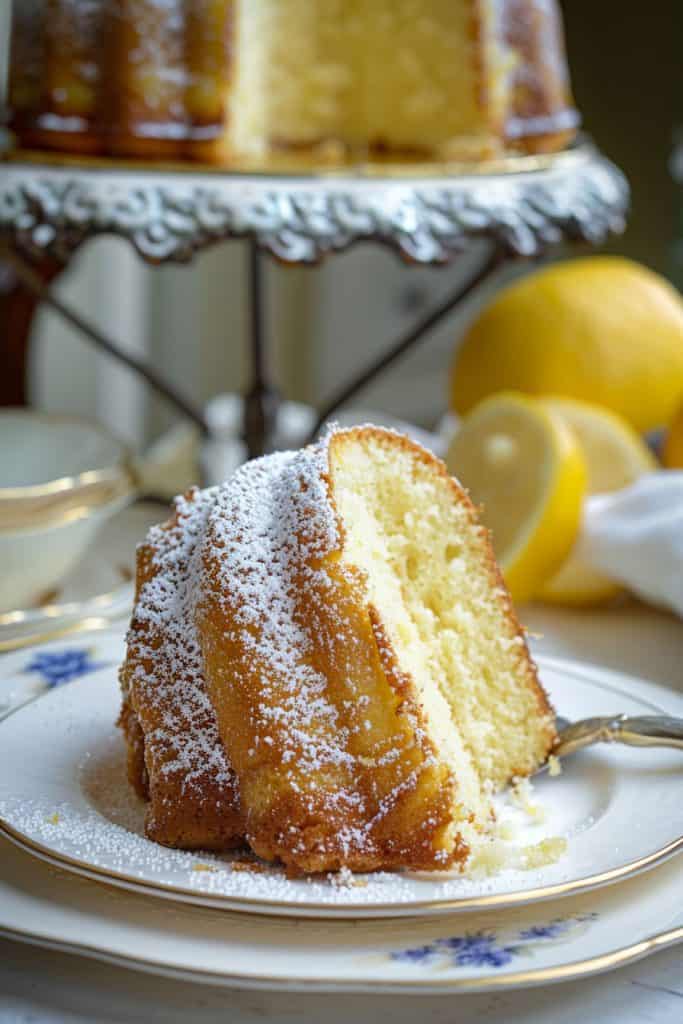 Serving and Presentation Tips 1920s Ritz Carlton Lemon Pound Cake