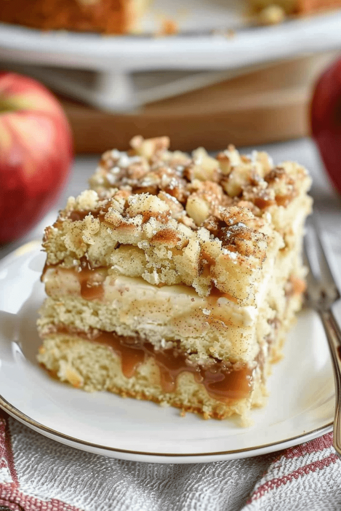 Storage Caramel Apple Coffee Cake