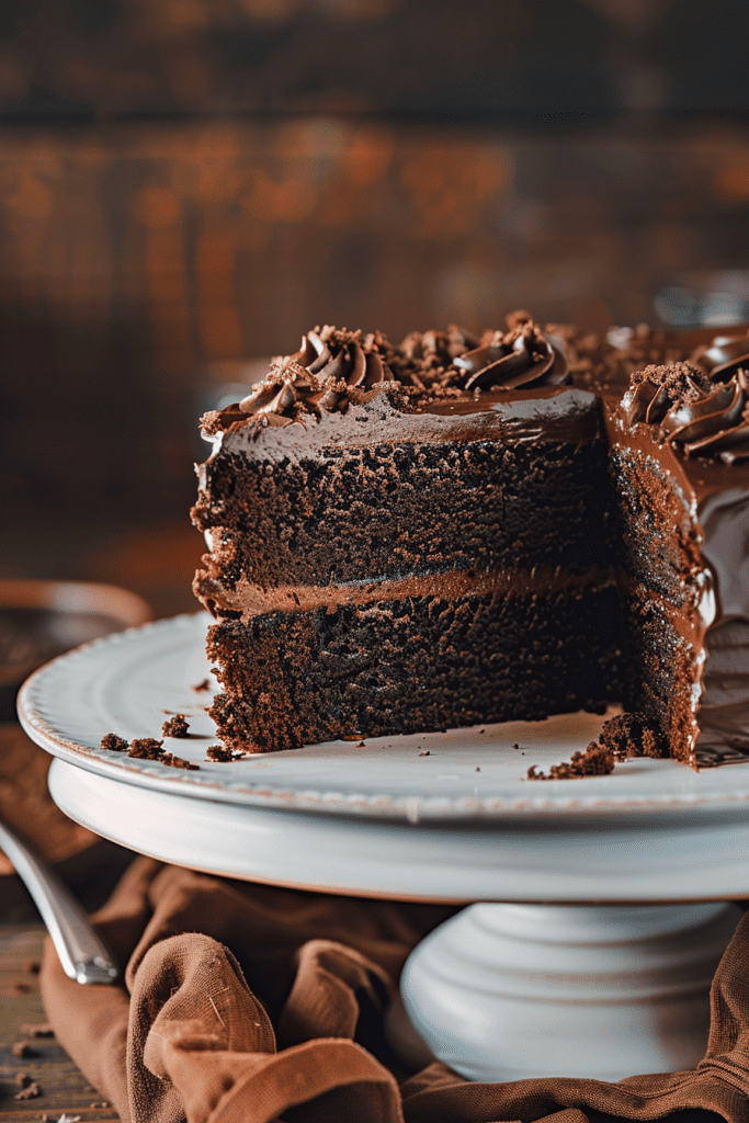 Storage Chocolate Blackout Cake