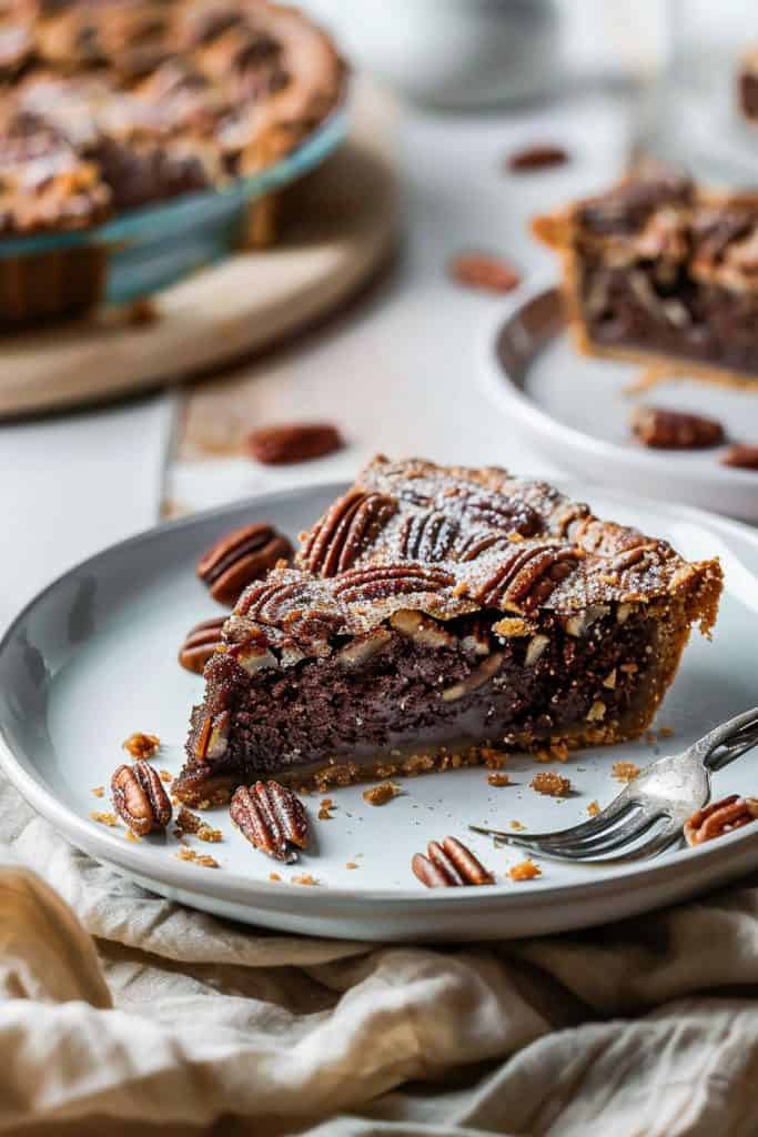 Storage Chocolate Pecan Pie Cake