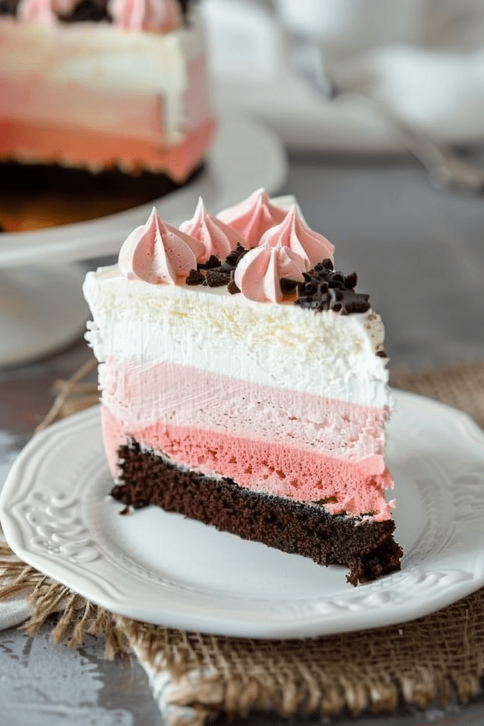 Storage Neapolitan Cheesecake