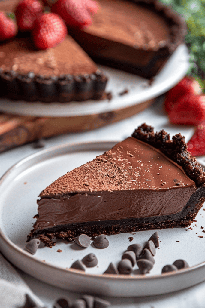 Storage No Bake Chocolate Tarts