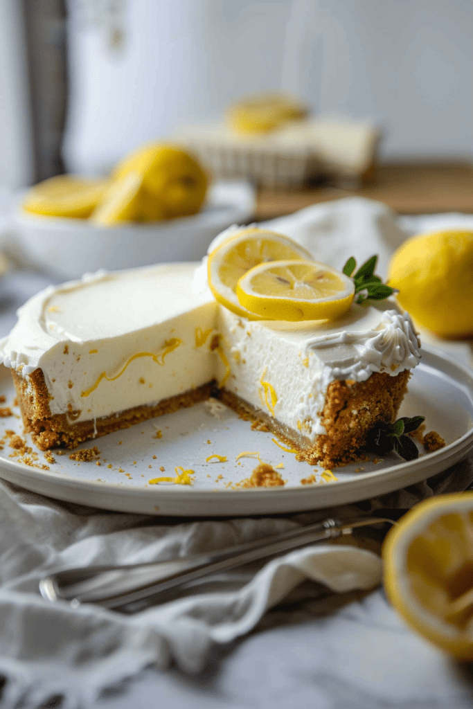 Storage No-Bake Lemon Pie