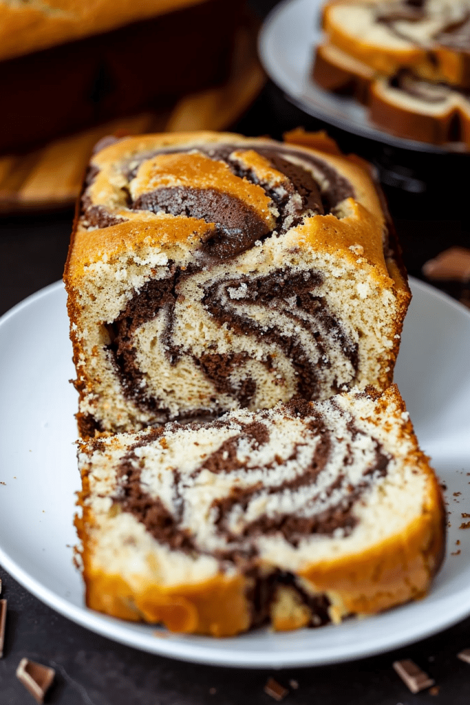 Storage Nutella Swirl Pound Cake