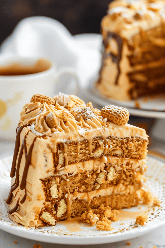 Storage Nutter Butter Peanut Butter Cake