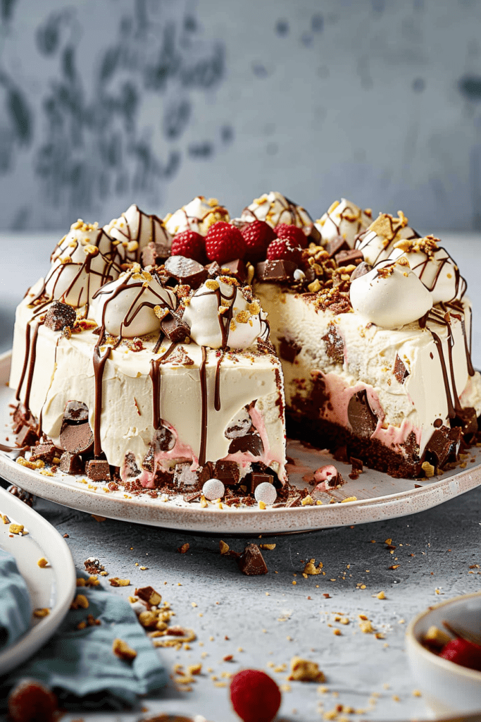 Storage Rocky Road Cheesecake