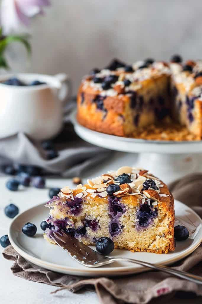 Storage Tips Blueberry Almond Tea Cake