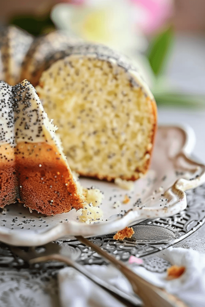 Storage Vanilla Poppyseed Cake