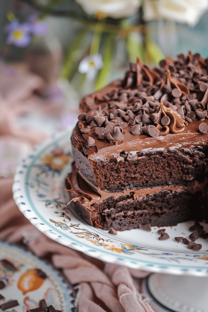 Storage Zucchini Double Chocolate Cake