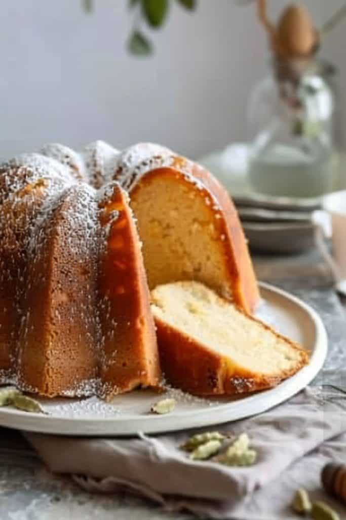 Storage the Cardamom Bundt Cake