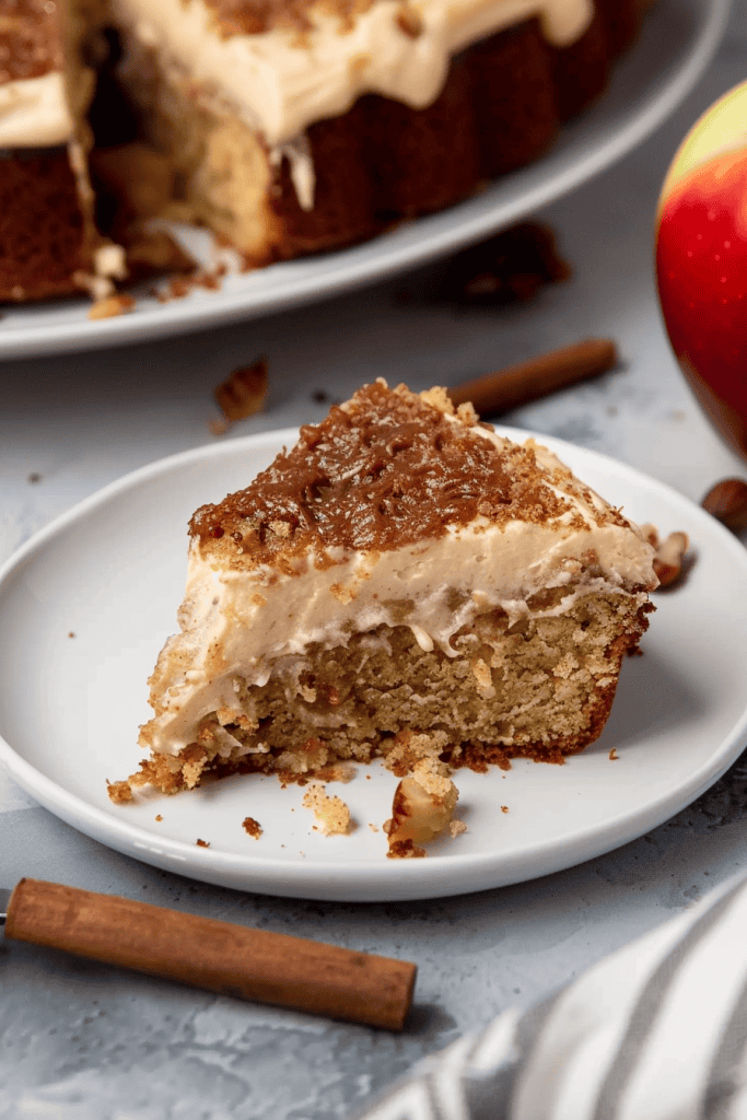 Storing the Apple Butter Sheet Cake