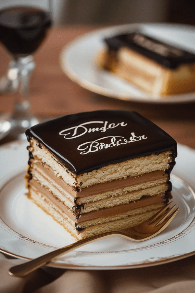 Storing the Opera Cake