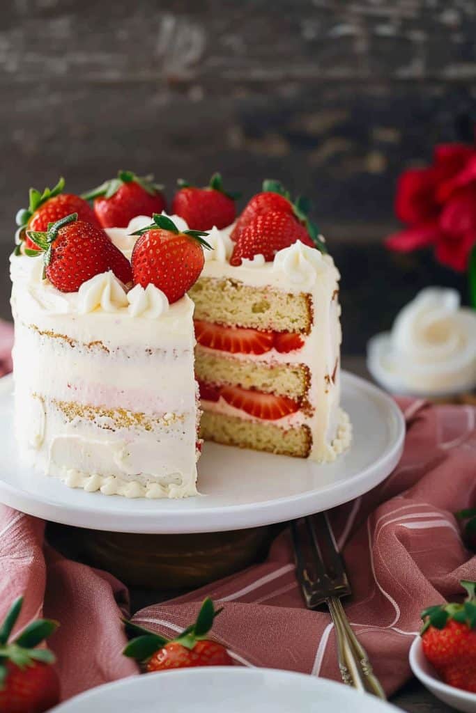 Strawberry Mascarpone Cake Recipes