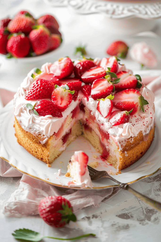 Strawberry Yogurt Cake Recipes