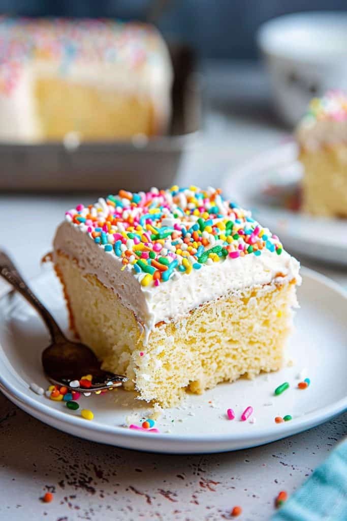 Vanilla Sheet Cake