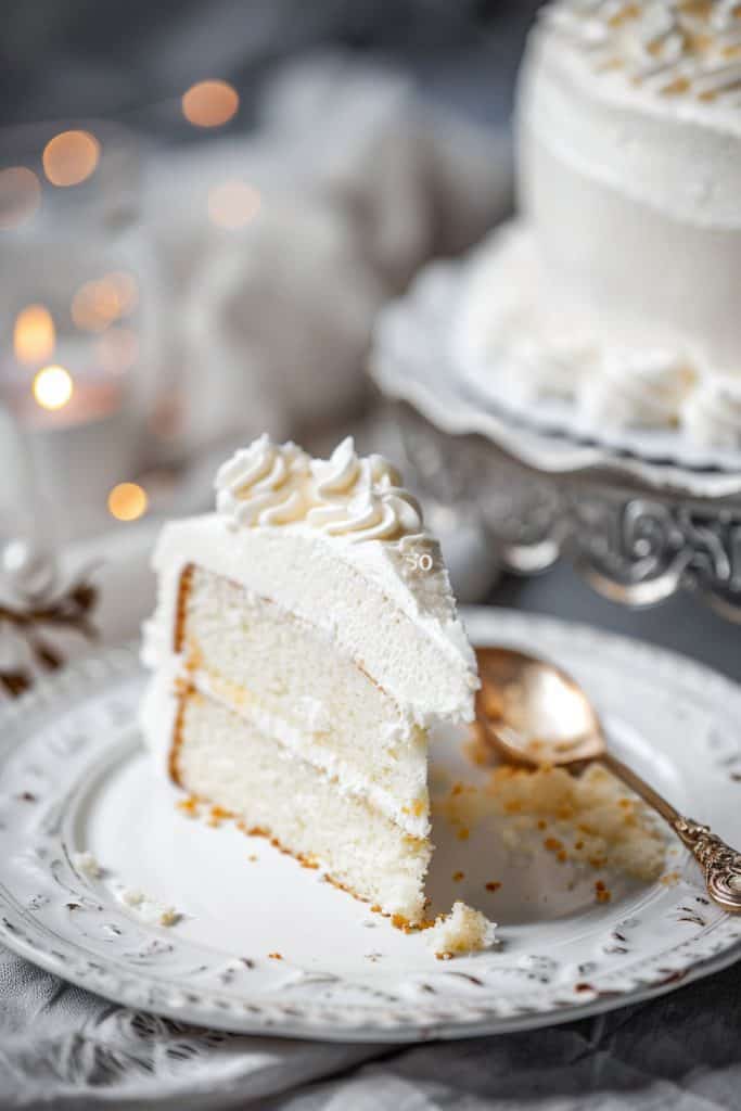 White Chocolate Velvet Cake