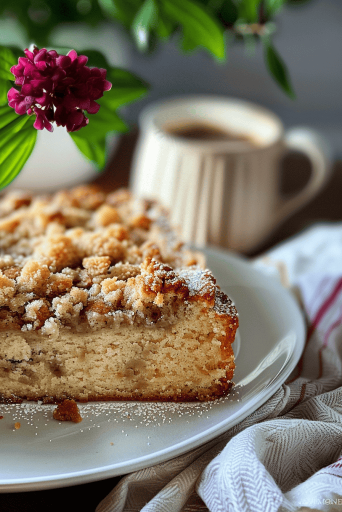 Yogurt Streusel Coffee Cake