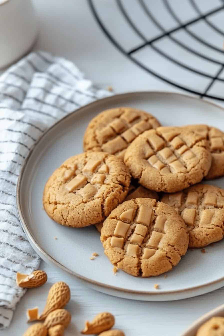 3 Ingredient Peanut Butter Cookies Recipes