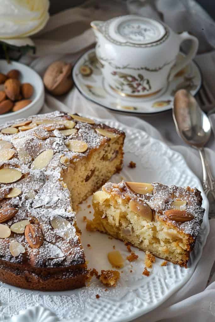 Almond Cardamom Cake