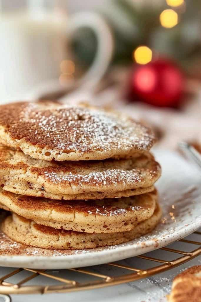 Assembly the Snickerdoodle Pancakes