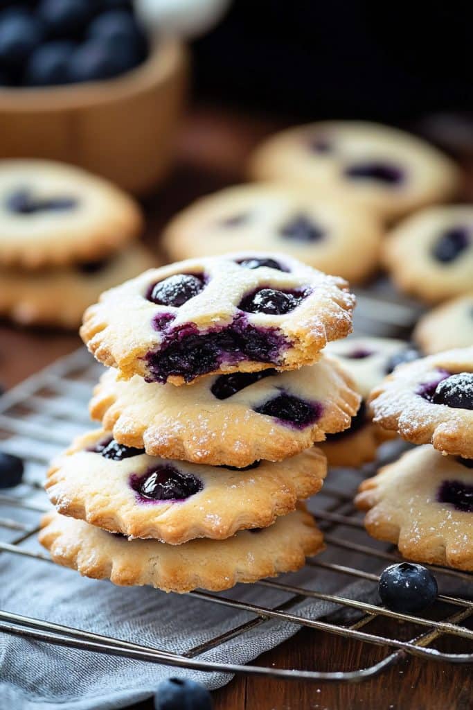 Bake the Blueberry Pie Cookies