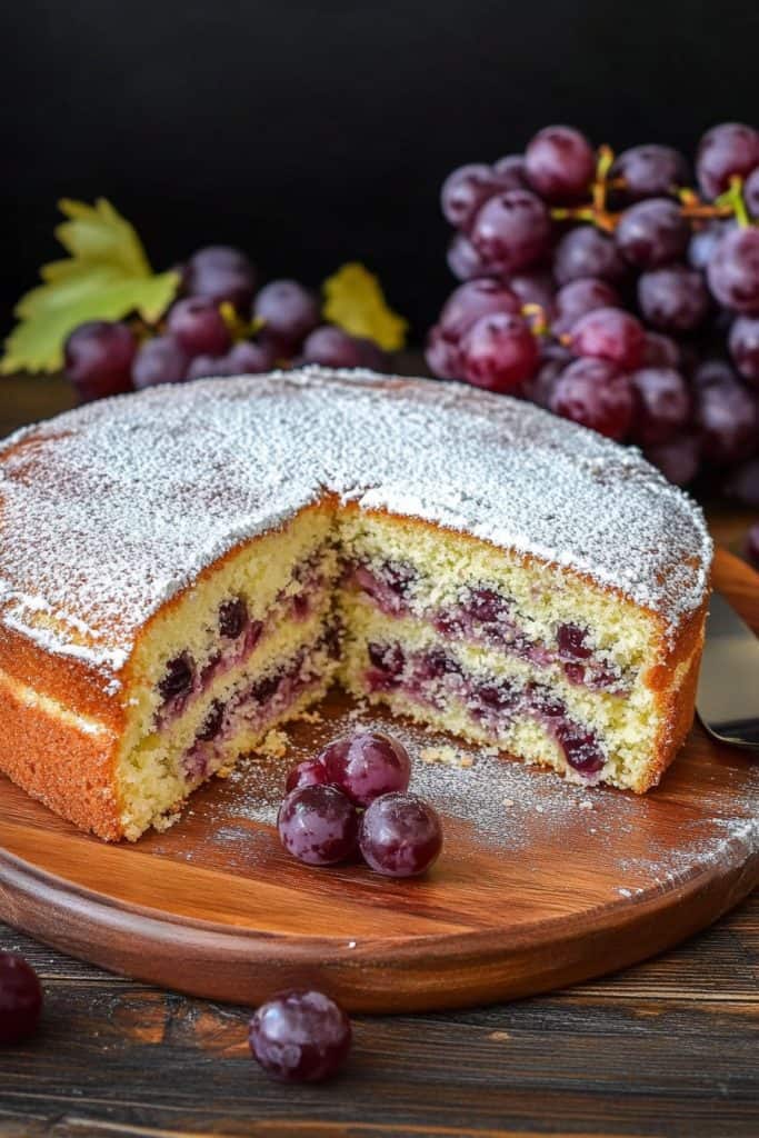 Bake the Italian Grape Cake