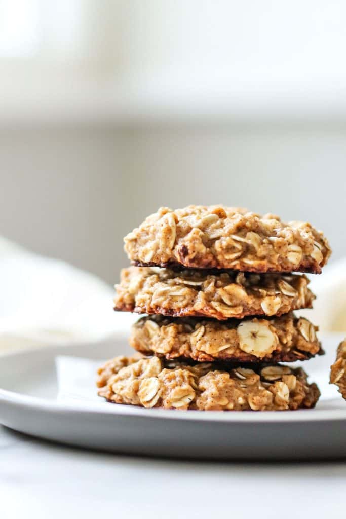 Baking the 3 Ingredient Peanut Butter Banana Breakfast Cookies