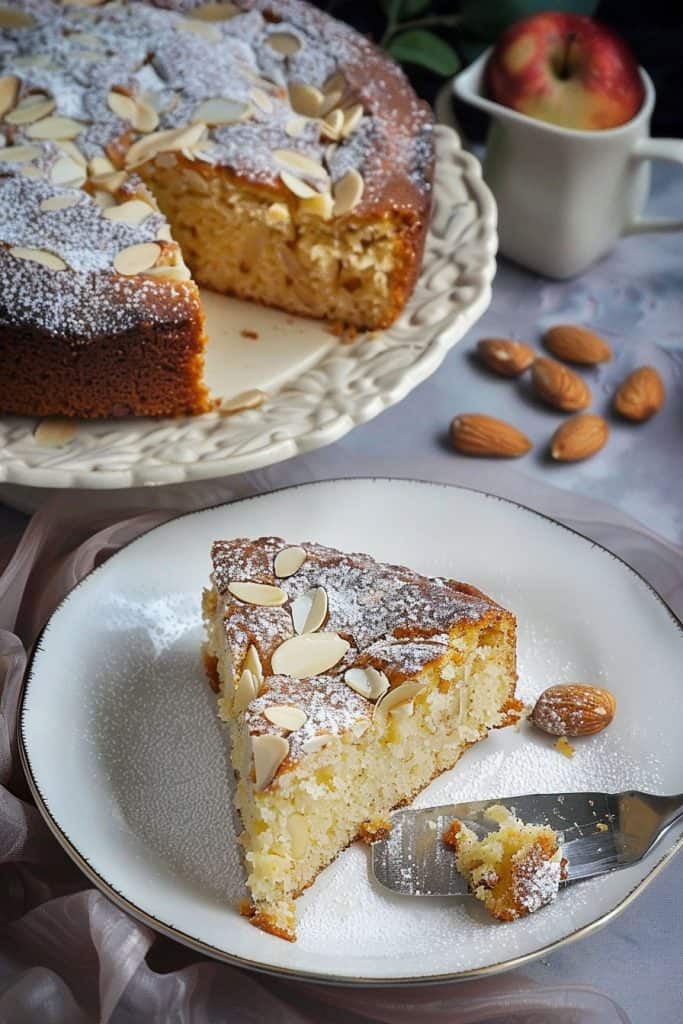 Baking the Almond Cardamom Cake