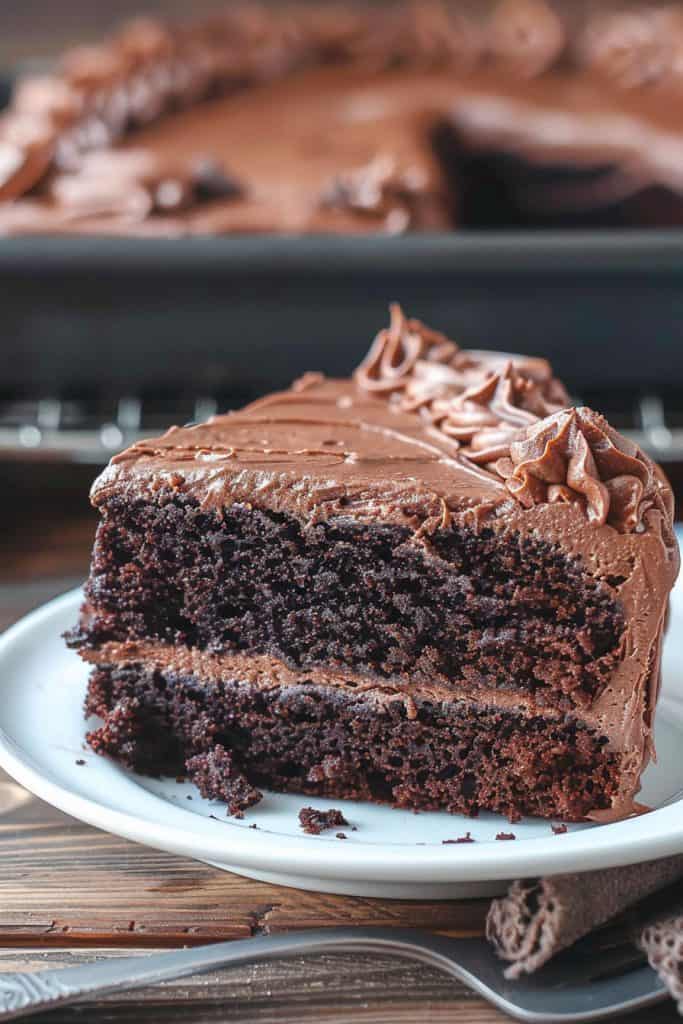 Baking the Chocolate Crazy Cake