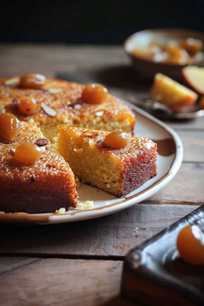 Baking the Eggless Gulab Jamun Cake