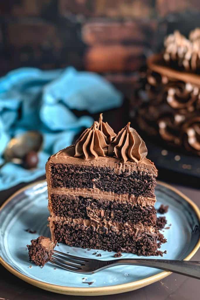 Baking the Extra Moist Triple Chocolate Ganache Cake