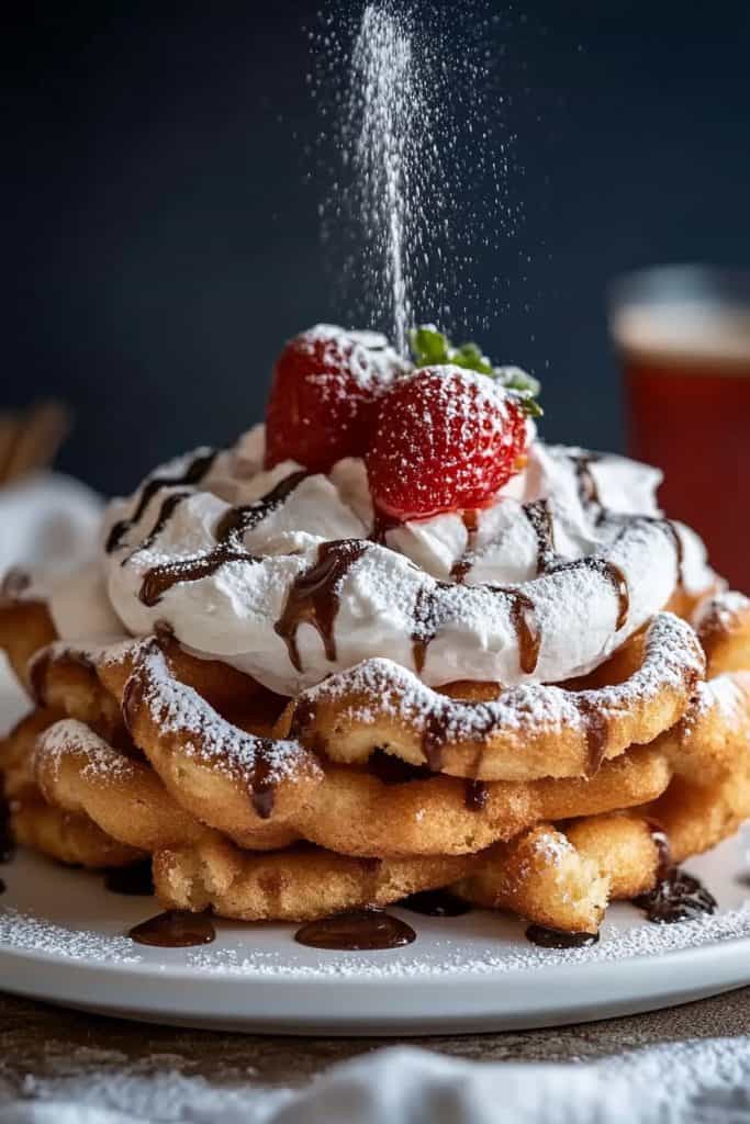 Baking the Funnel Cakes