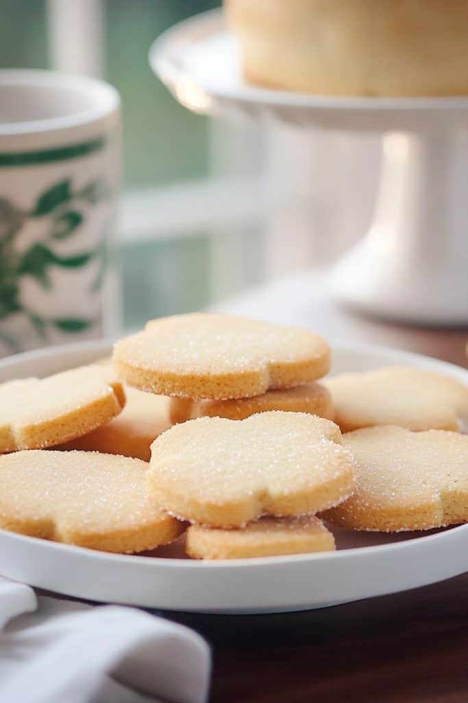 Baking the Irish Butter Shortbread Cookies