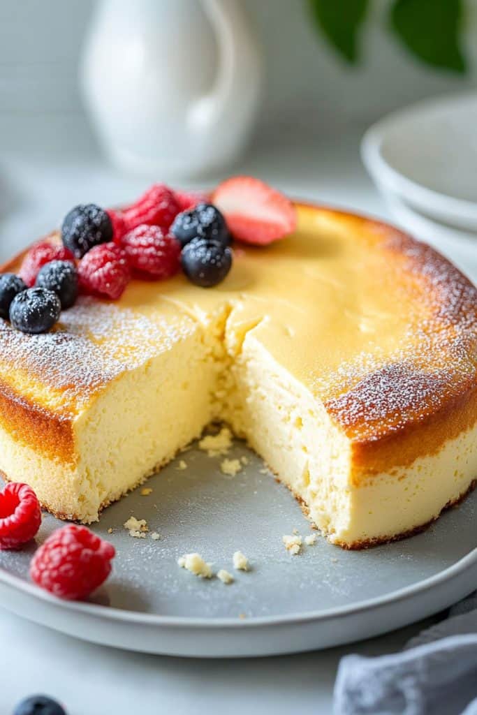 Baking the Italian Ricotta Cheesecake