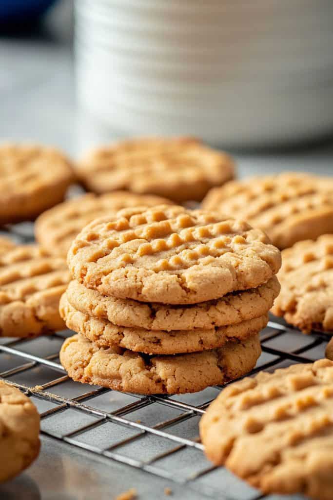 Baking the Peanut Butter Cookies