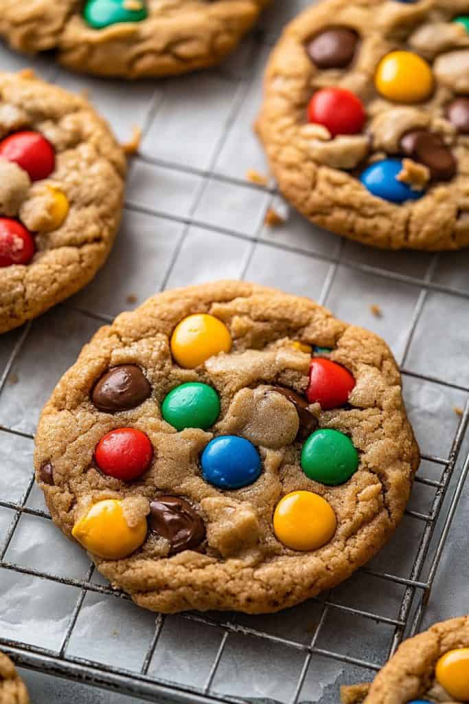 Baking the Peanut Butter Monster Cookies