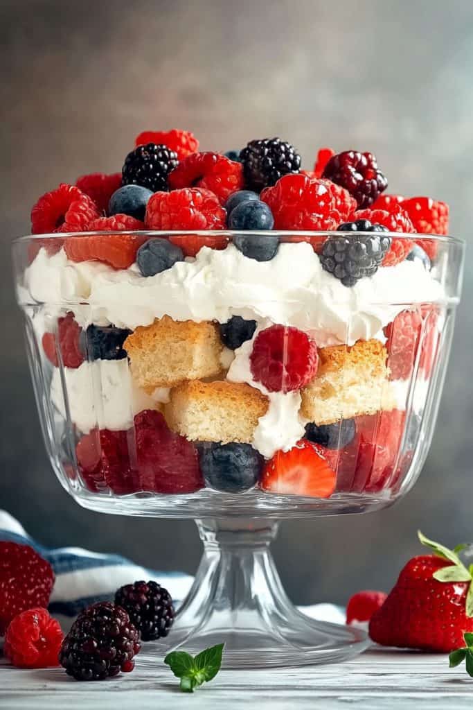 Berry Trifle Variations