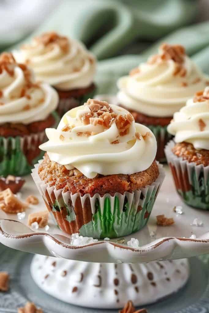 Carrot Cupcakes with White Chocolate Cream Cheese Icing Recipe