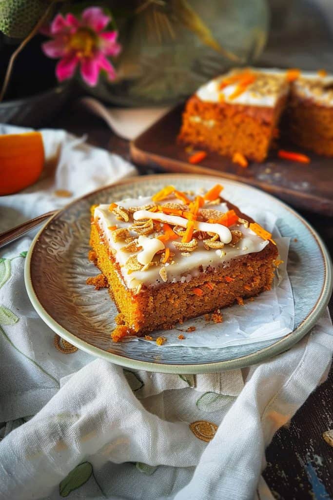 Carrot Halwa Cake