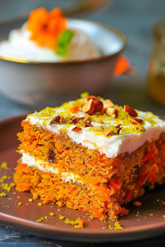 Carrot Halwa Cake Recipes