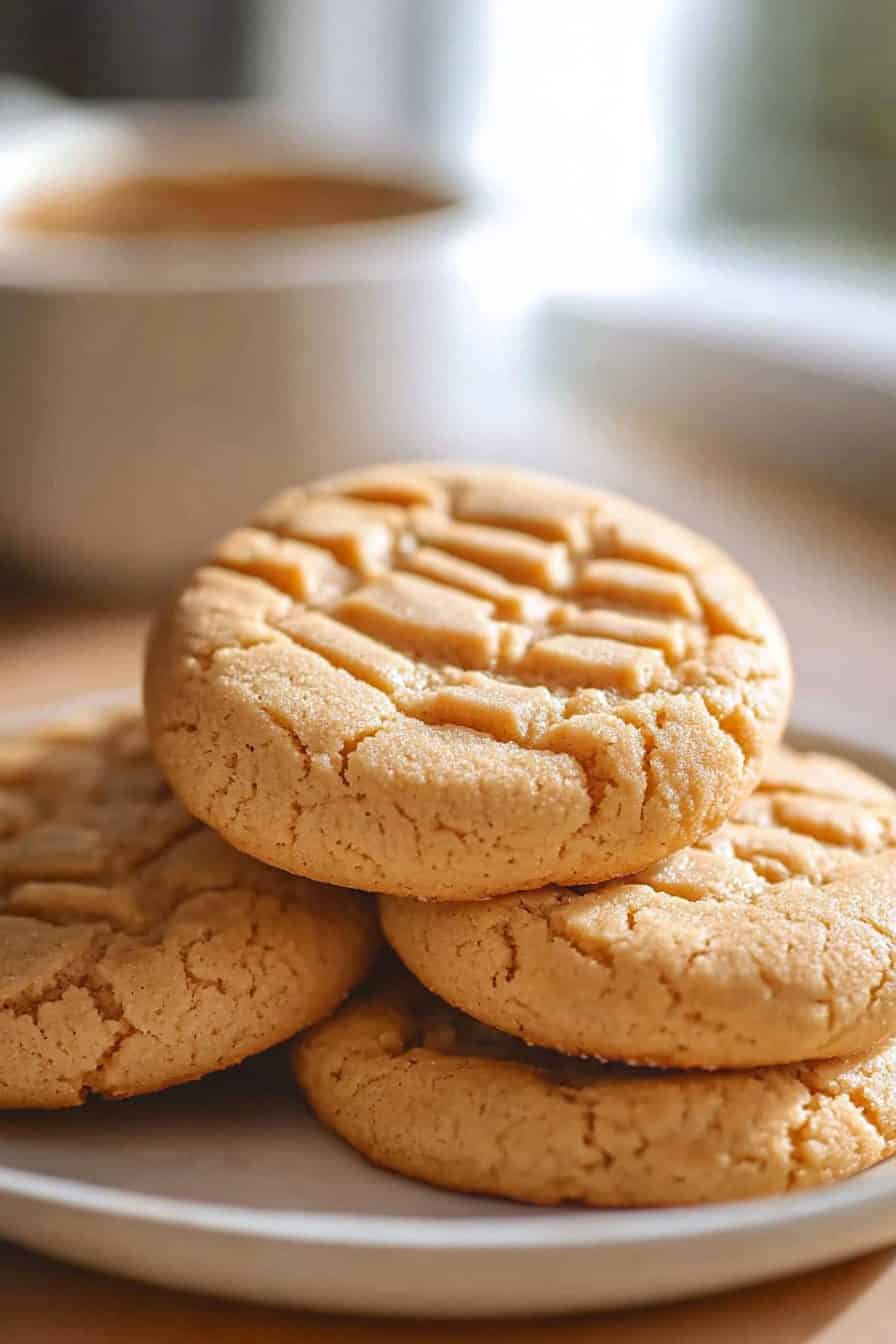 Chewy Peanut Butter Cookies