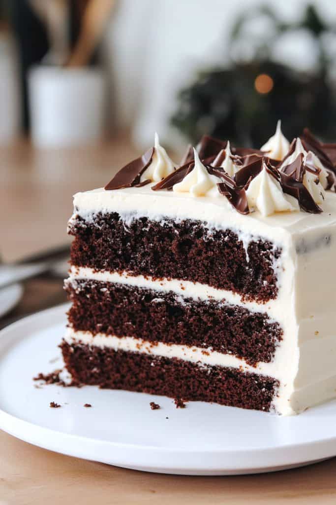 Chocolate Cake with Cream Cheese Frosting