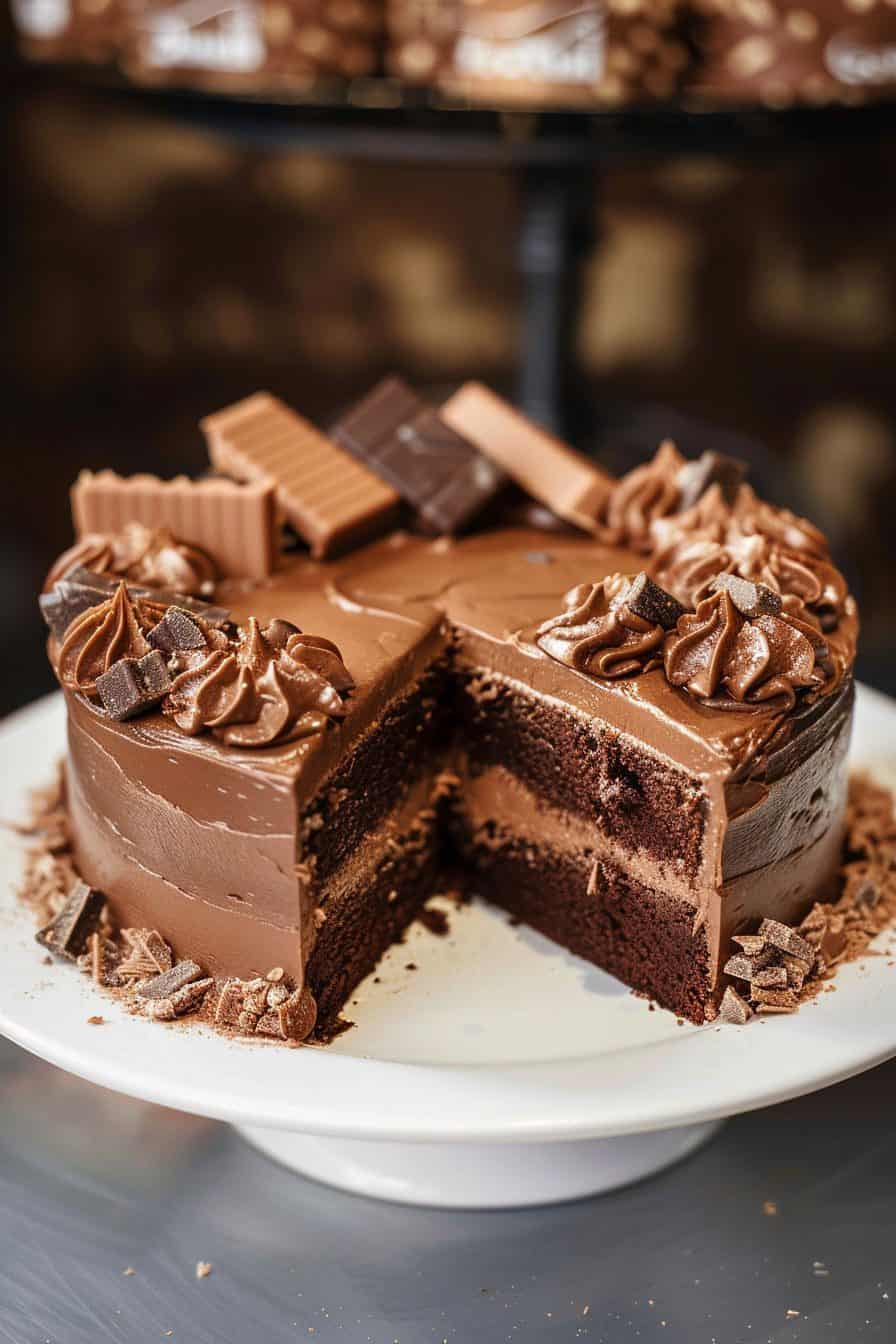 Chocolate Candy Bar Cake Recipes