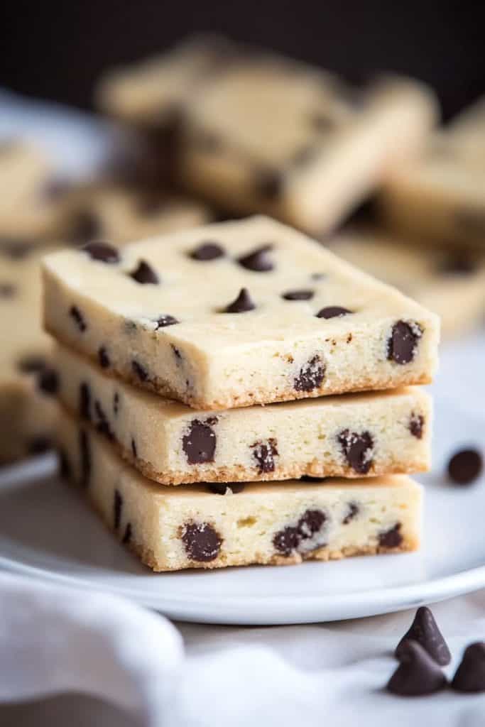 Chocolate Chip Shortbread Cookies