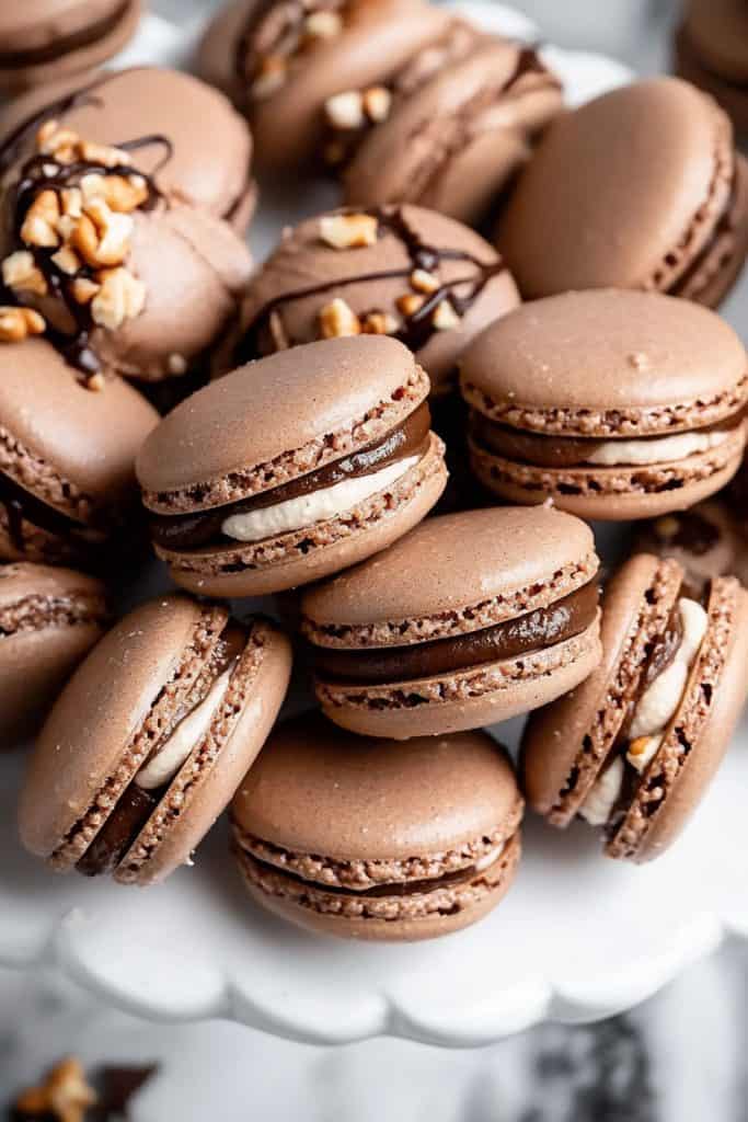 Chocolate Hazelnut Macarons Recipes