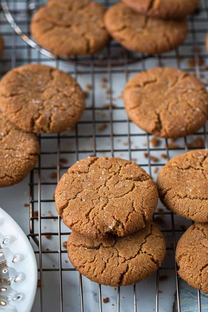 Cooking the Ginger Snaps Cookies