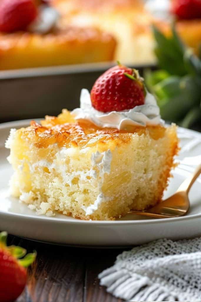 Delicious 2-Ingredient Pineapple Cake