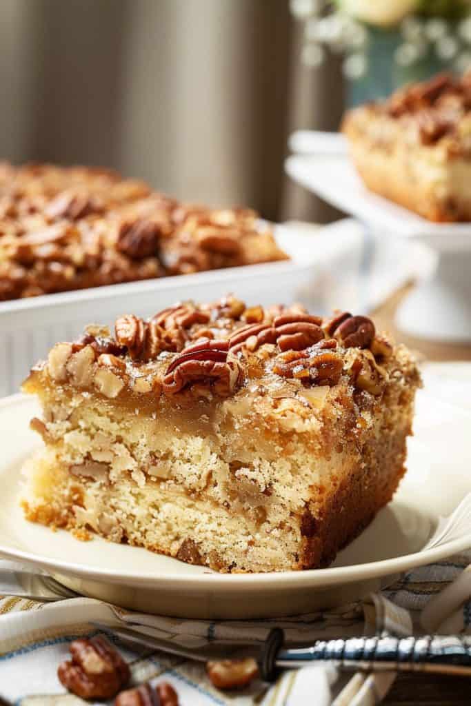 Delicious Amazing Pecan Coffee Cake