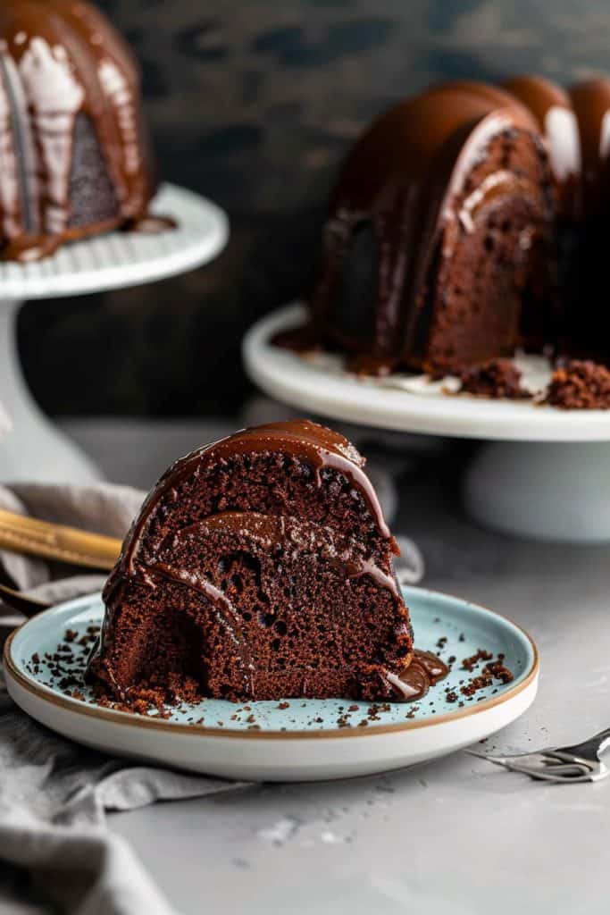 Delicious Black Russian Cake