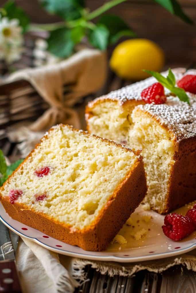 Delicious Five Flavor Pound Cake